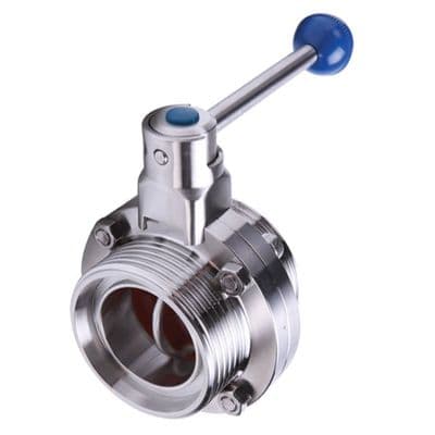 Stainless Steel Hygienic Butterfly Valve  RTJ Ends