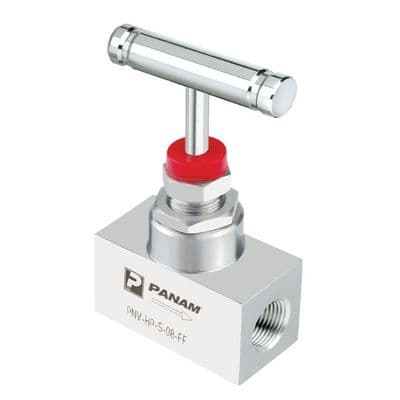 Stainless Steel Needle Valve  Screwed BSPP  10,000psi