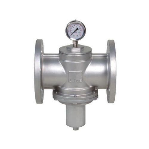 Stainless Steel Pressure Reducing Valve  EPDM Seat  WRAS Approved  Flanged PN10/16/25