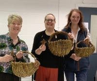 Autumn Willow Frame Basket Workshop Red Lodge Millennium Centre