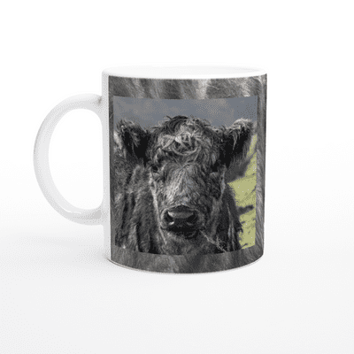 Blue Grey Cattle Individually Printed Mug