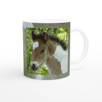Coloured Cob Foal Ceramic Mug