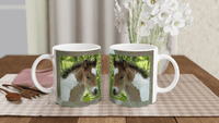 Coloured Cob Foal Ceramic Mug