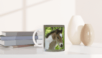 Coloured Cob Foal Ceramic Mug