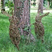 Hare Willow Sculpture Workshop Friston Village Hall