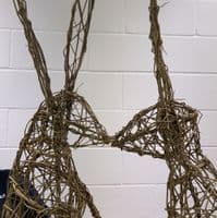 Hare Willow Sculpture Workshop Friston Village Hall