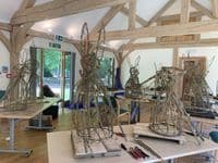 Hare Willow Sculpture Workshop Red Lodge Millennium Centre