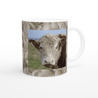 Hereford Cattle Individually Printed Mug