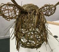 Highland Cow Willow Sculpture Full Day Workshop - BTO Thetford