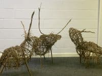 Highland Cow Willow Sculpture Full Day Workshop - Red Lodge Millennium Centre
