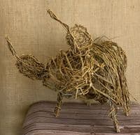 Highland Cow Willow Sculpture Full Day Workshop - Red Lodge Millennium Centre