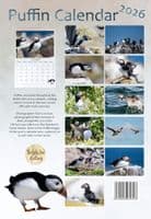 Puffin Wall Calendar 2026
