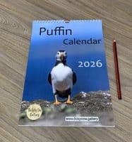 Puffin Wall Calendar 2026
