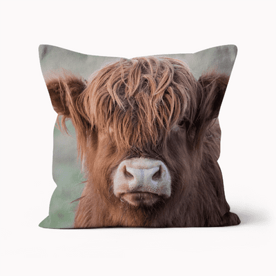 Red Calf Linen Cushion