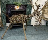 Reindeer Willow Sculpture Workshop BTO Thetford