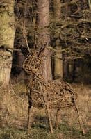 Stag Willow Sculpture Workshop Red Lodge Millennium Centre