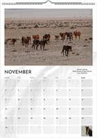 Wild Horses Special Edition A3 Wall Calendar