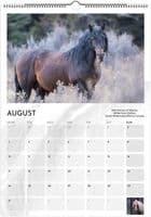 Wild Horses Special Edition A3 Wall Calendar