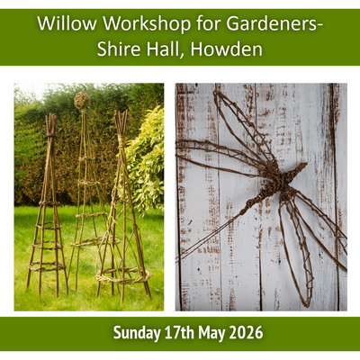 Willow Weaving for Gardeners Workshop-Shire Hall, Howden