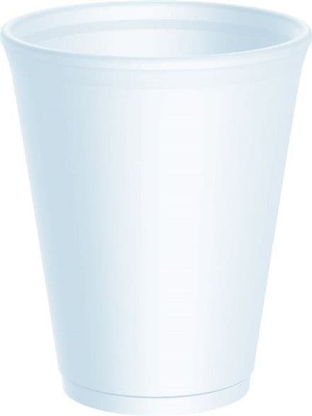 10oz Polystyrene Cup x 500 (per case)