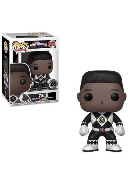 Funko POP Vinyl: Power Black Ranger No Helmet