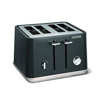 Morphy Richards Aspect Stainless Steel Four Slice Toaster - Titanium