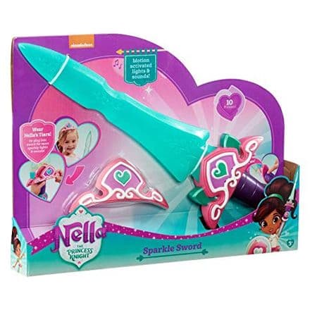 Nella The Princess Knight Sparkle Sword with Musical and Light Up Tiara