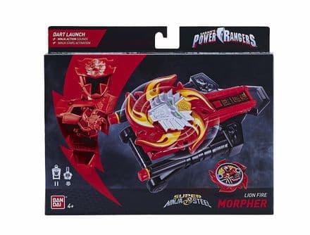 Power Rangers Super Ninja Steel Lion Fire Morpher