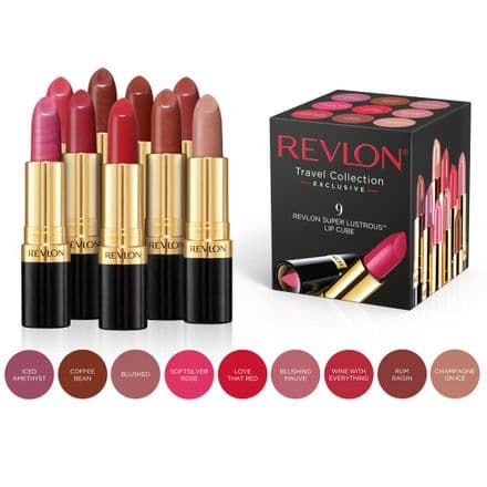 Revlon Super Lustrous Lipstick Travel Collection
