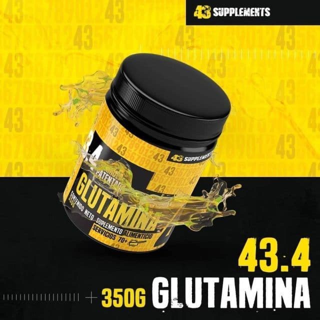 GLUTAMINA 43 SUPPLEMENTS 70 SERVICIOS 43 350gr LOPEZ