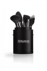 Black conical holder