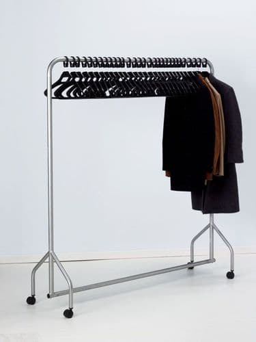 GREGAR/BLA Garment Rail with 30 Anti-theft Hangers