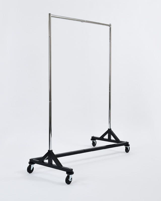 RACK60 Heavy Duty Chrome Garment Rail