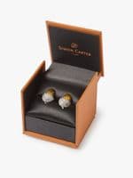 Simon Carter Acorn Tigerseye Cufflink