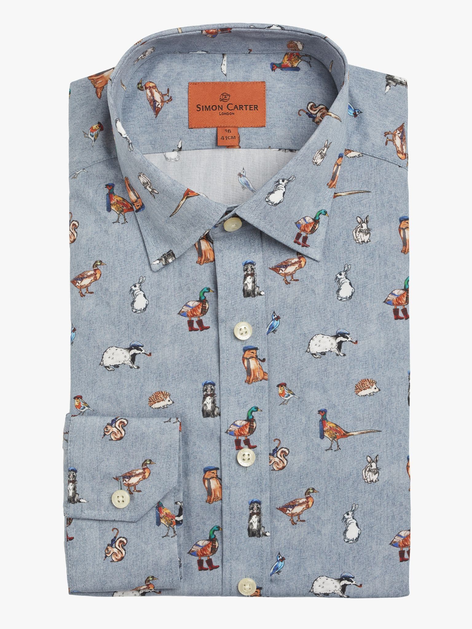 Animals In Hats Shirt - 15.5