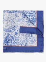 Anniversary Paisley Silk Pocket Square