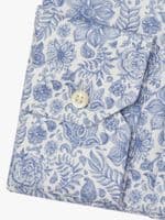Blue Floral Sketch Shirt