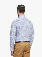 Blue Floral Sketch Shirt