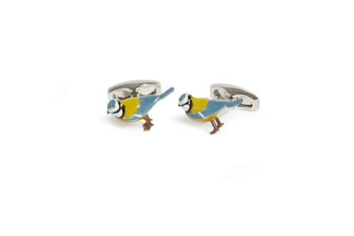 Blue Tit Cufflink