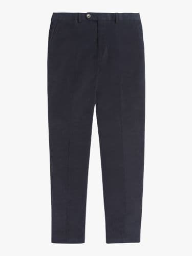Brushed Cotton Trousers Navy