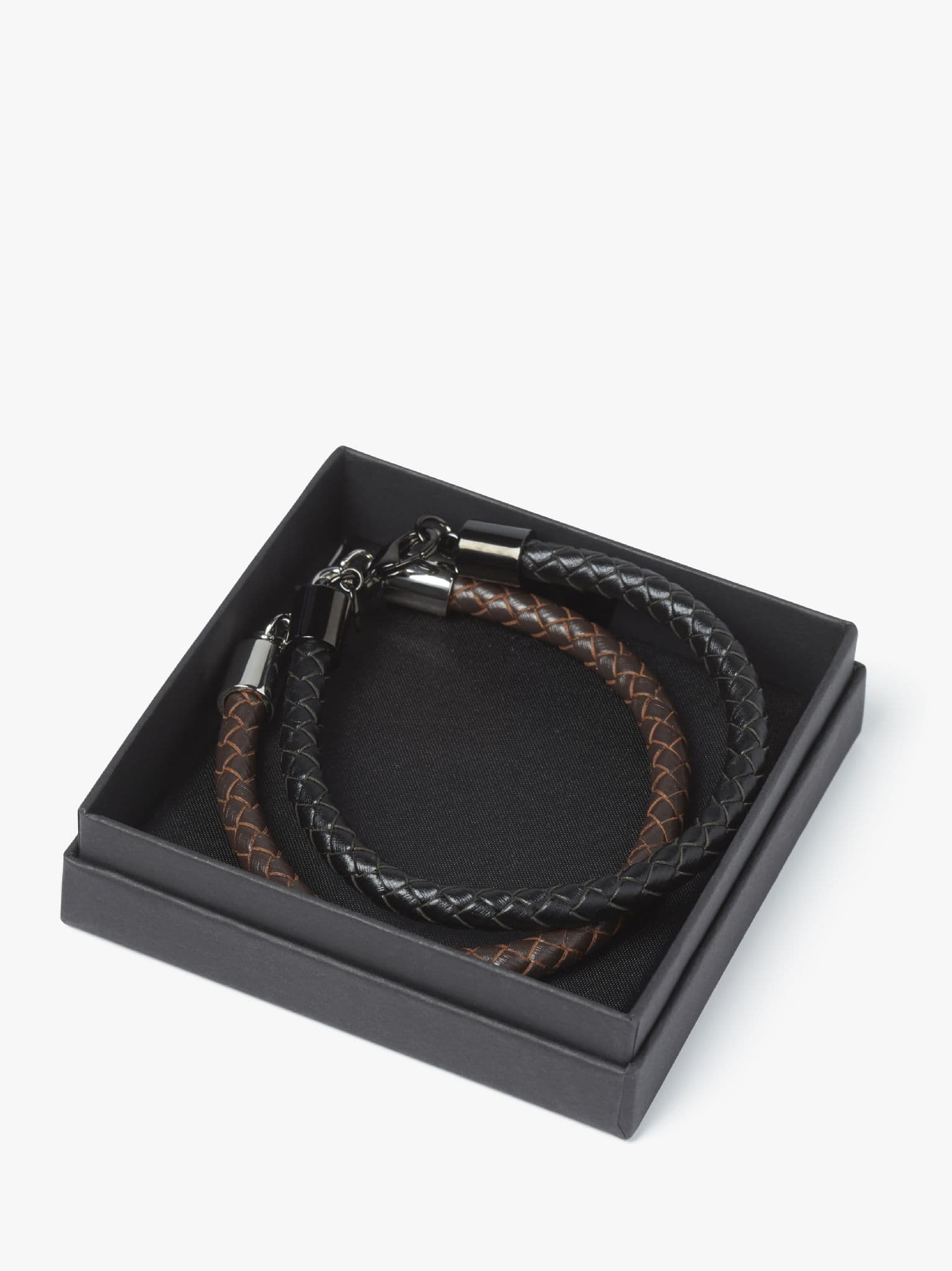 Bude Leather Bracelet Set
 