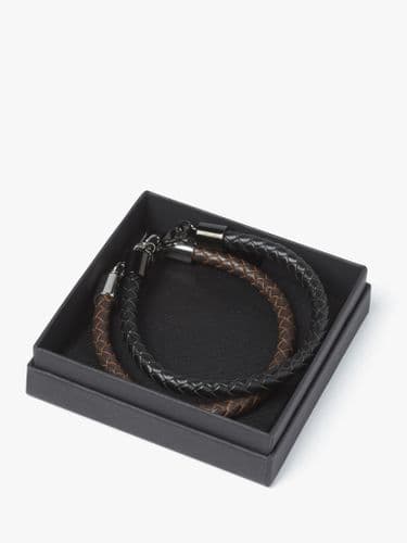 Bude Leather Bracelet Set