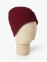Cashmere Beanie Burgundy