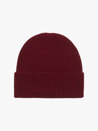 Cashmere Beanie Burgundy