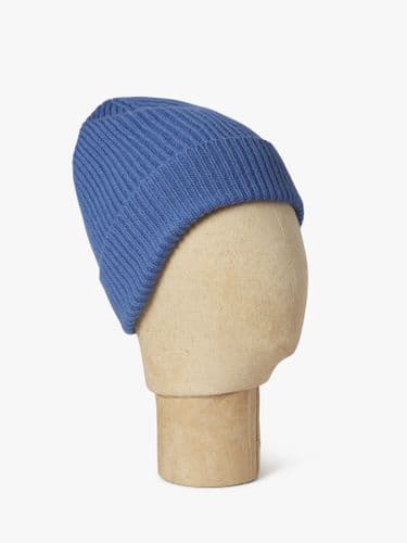 Cashmere Beanie Sapphire