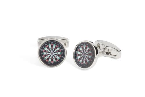 Dartboard Cufflinks