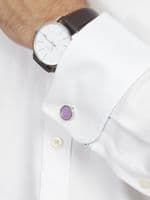 Edward Amethyst Cufflinks