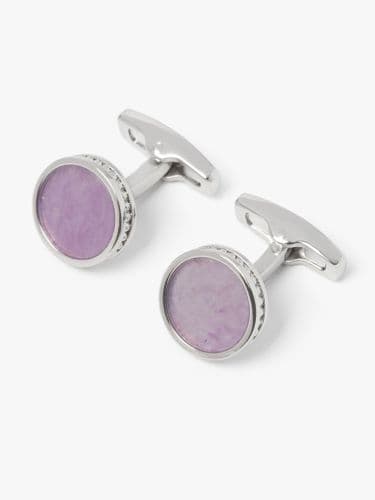 Edward Amethyst Cufflinks