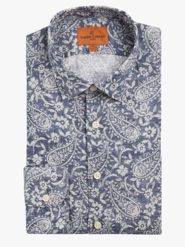 Faded Paisley Shirt
