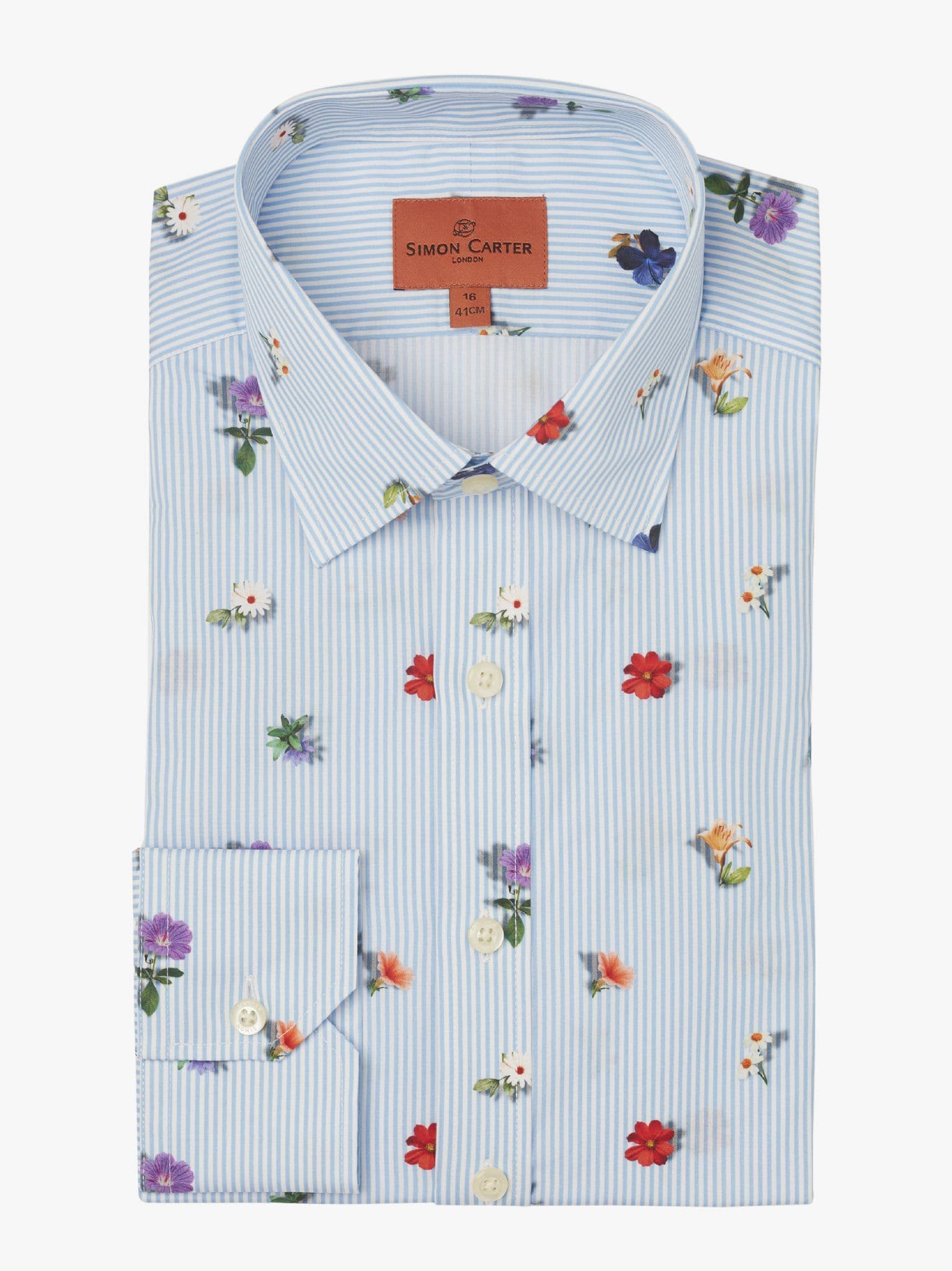 Floral Stripe Shirt - 15